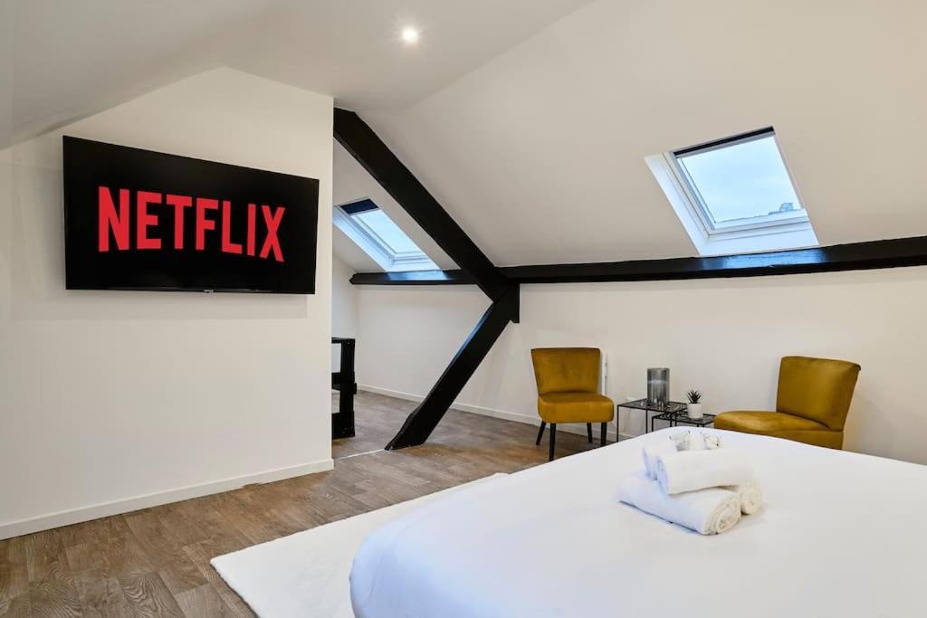 Ng Prestige - Lille L L Haute - Duplex 4 Pers - Balneo - Netflix - Wifi * Tourcoing